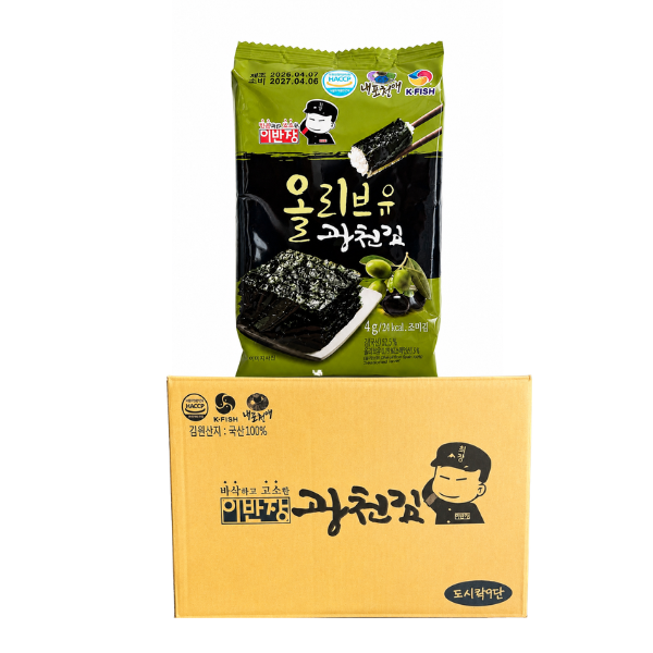 Rong biển ăn liền Lee Ban Jang - Vị olive(Truyền thống) - Ảnh 3