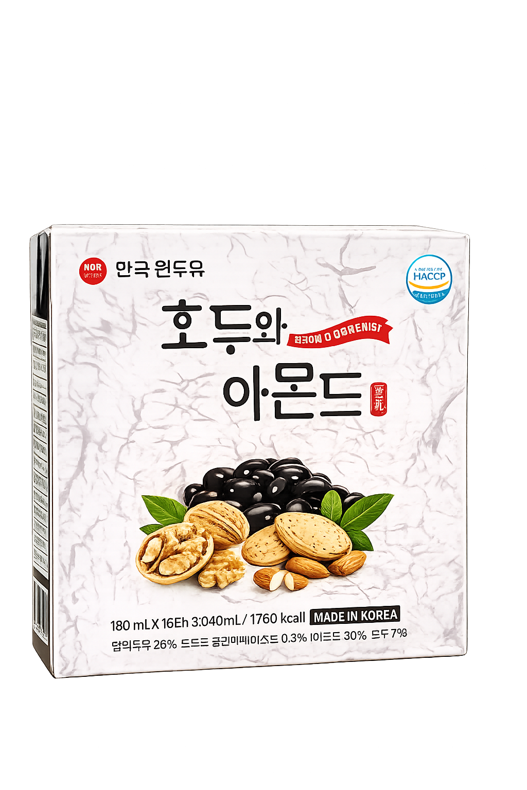 Sữa hạnh nhân óc chó Kormilk-Hàn Quốc(Một xách/16 hộp)