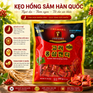 Kẹo Hồng Sâm Hàn Quốc KSUN